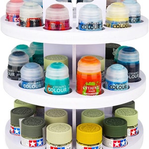 Rotating Paint Rack for 22ml Pro Acryl Paints 