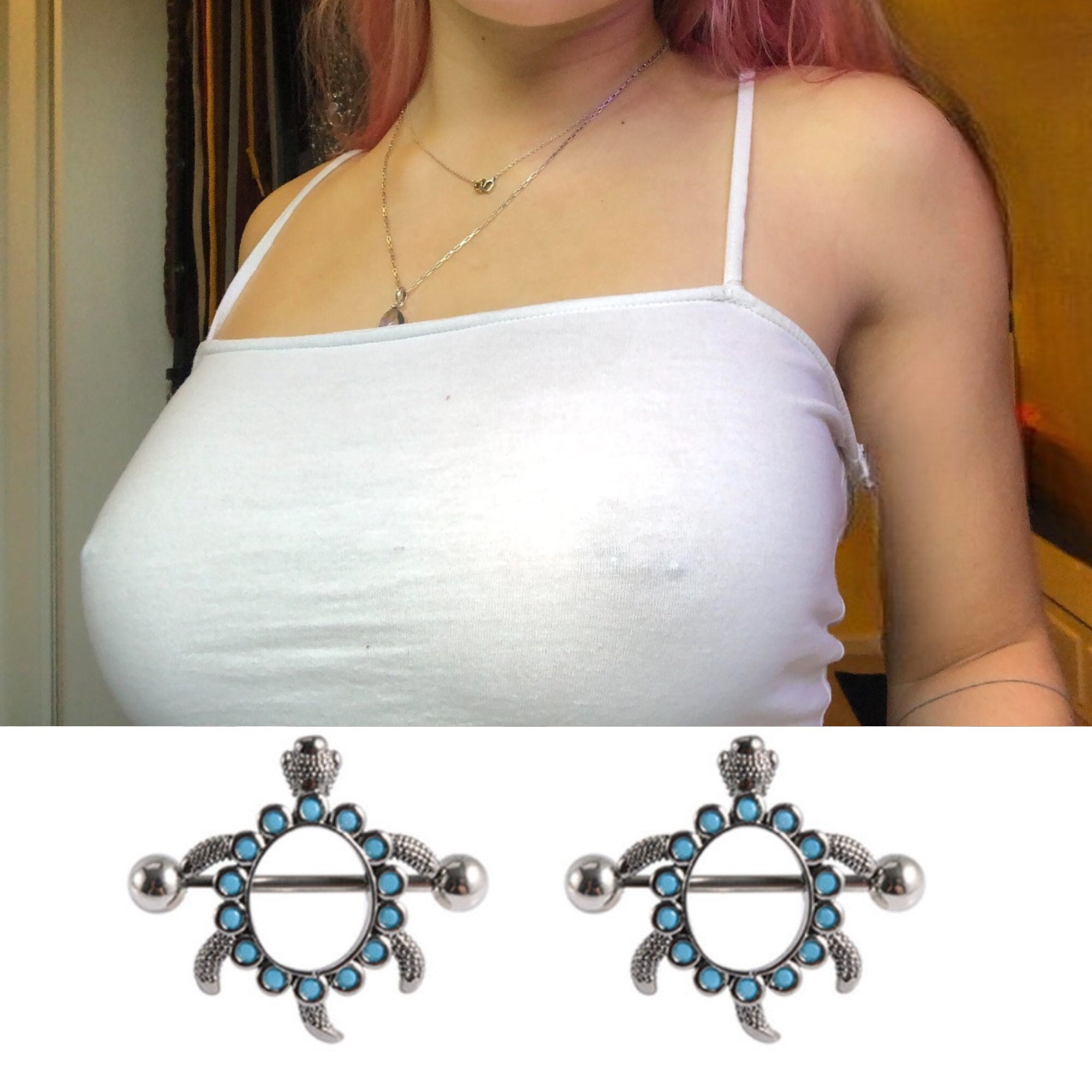 Nipple rings cheap for women