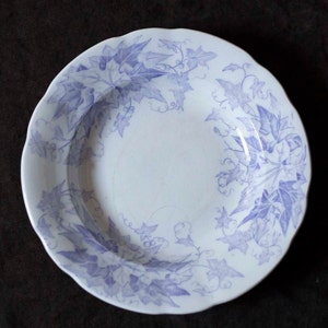 French Vintage 4 Sarreguemines Soup bowls