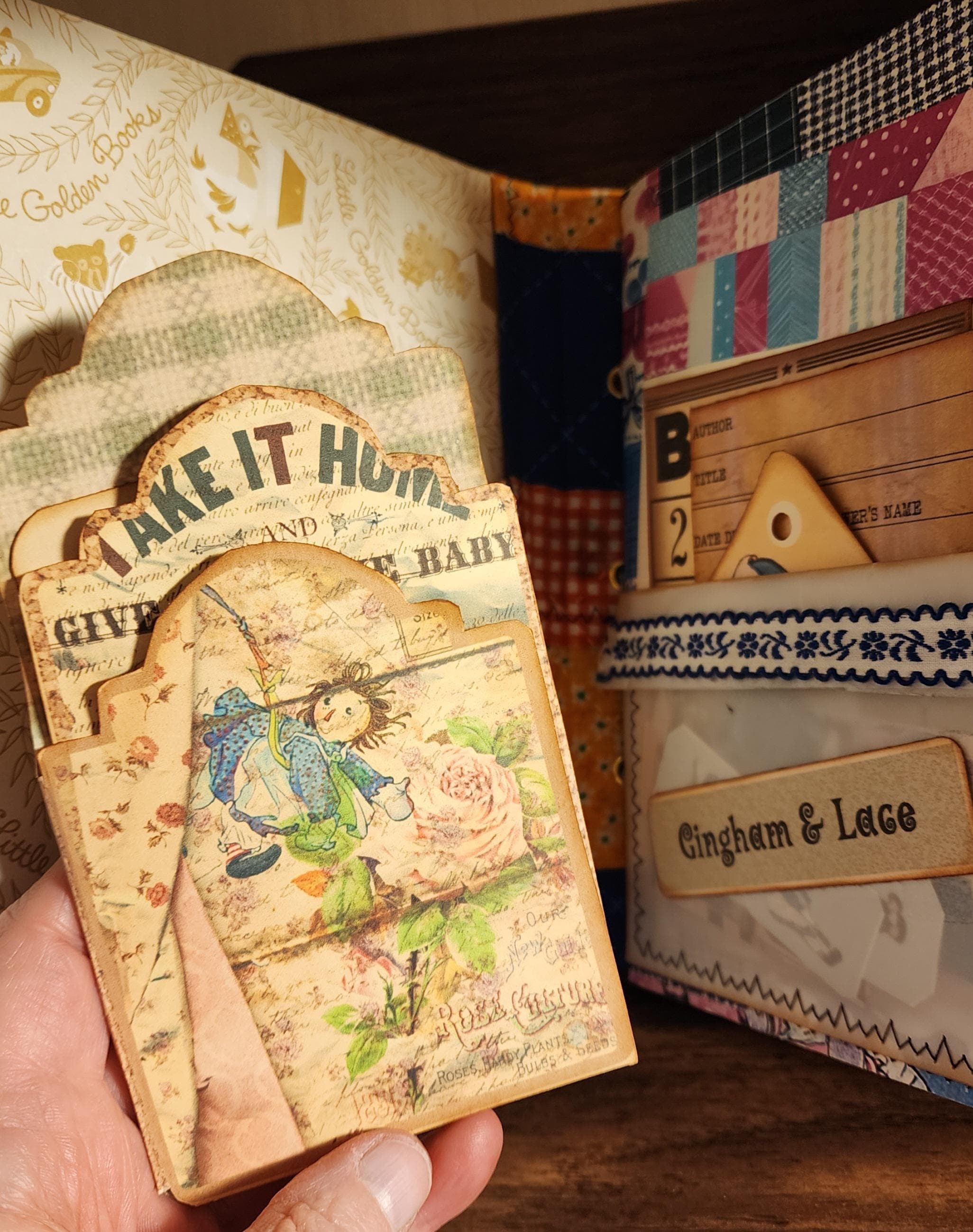 One of a Kind, Raggedy Ann and Andy -the Little Gray Kitten - 