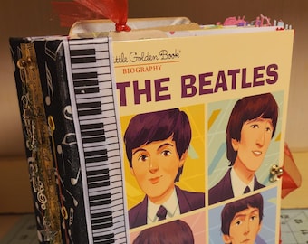 Die Beatles Handmade Junk Journal | 144 Seiten | Einzelstück