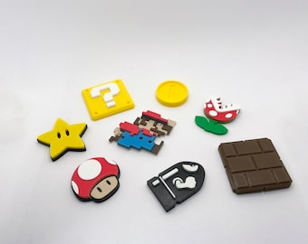 Super Mario Bros - Calamite da frigorifero stampate in 3D