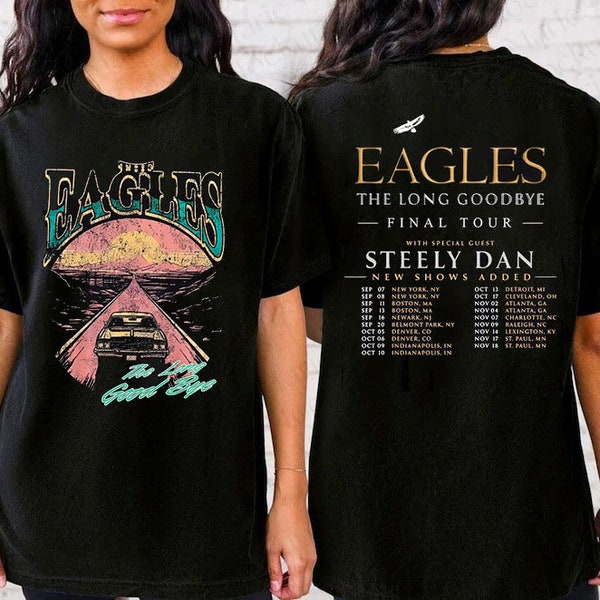 Eagles the Long Goodbye T Shirt Etsy
