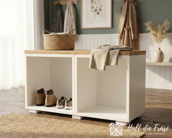 Oak Wood Panel for Ikea Eket | Bench Upgrade & Furniture Refresher