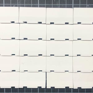 10 Double/20 Single Jersey Barriers. Scatter Terrain for Zombicide, Warhammer 40k, All Things Zombie, Last of Days, Skirmish Wargames.