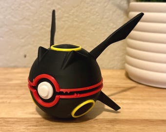 Pokébola variocolor de Rayquaza: coleccionable de PLA impreso en 3D