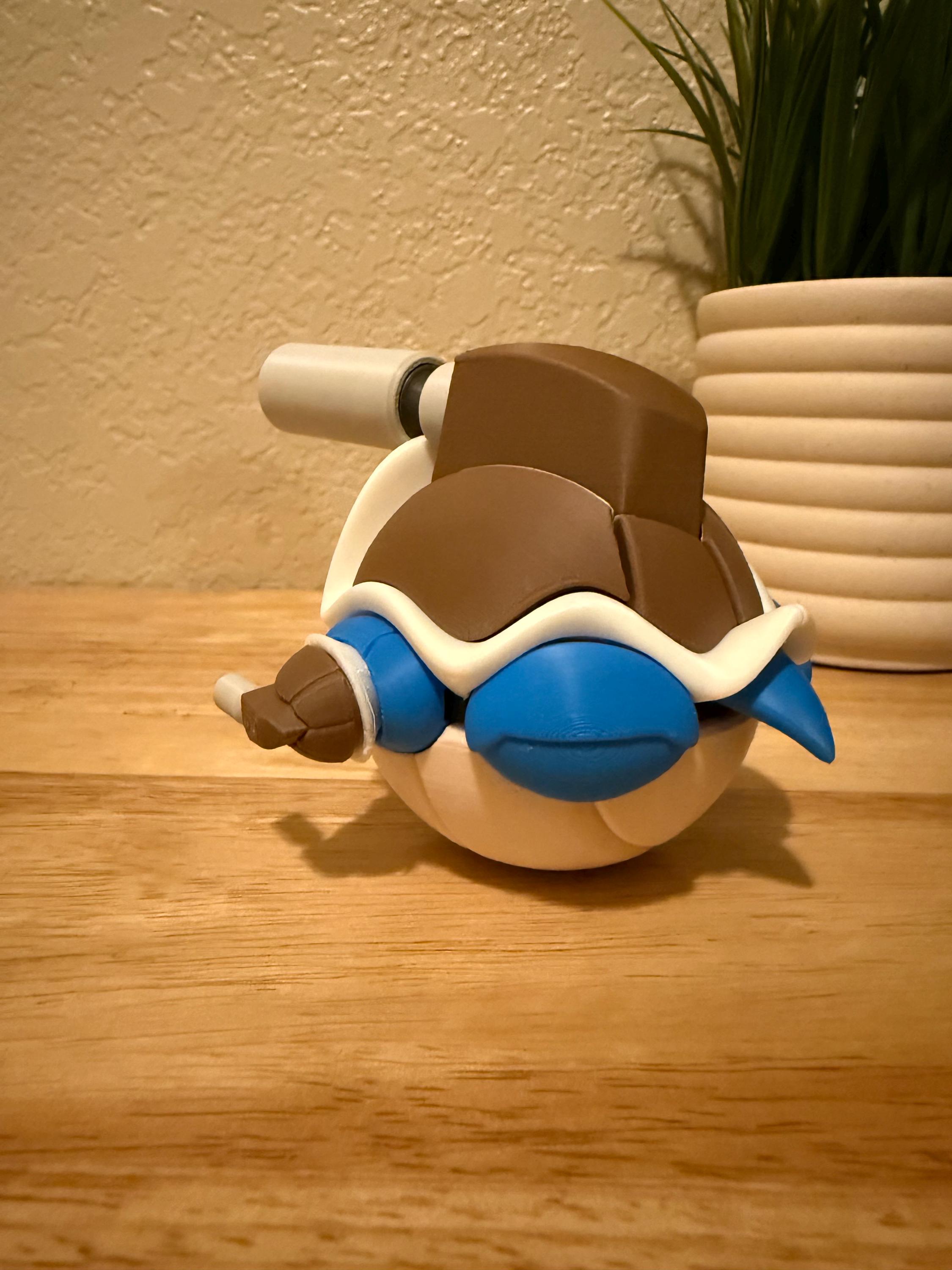 Mega Blastoise Character Ball: 3D Printed PLA Collectible - Etsy