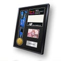 2025 London Marathon Medal and Number Framing Kit + Personalised Plaque in Paper or Metal  - gift for him, gift for her