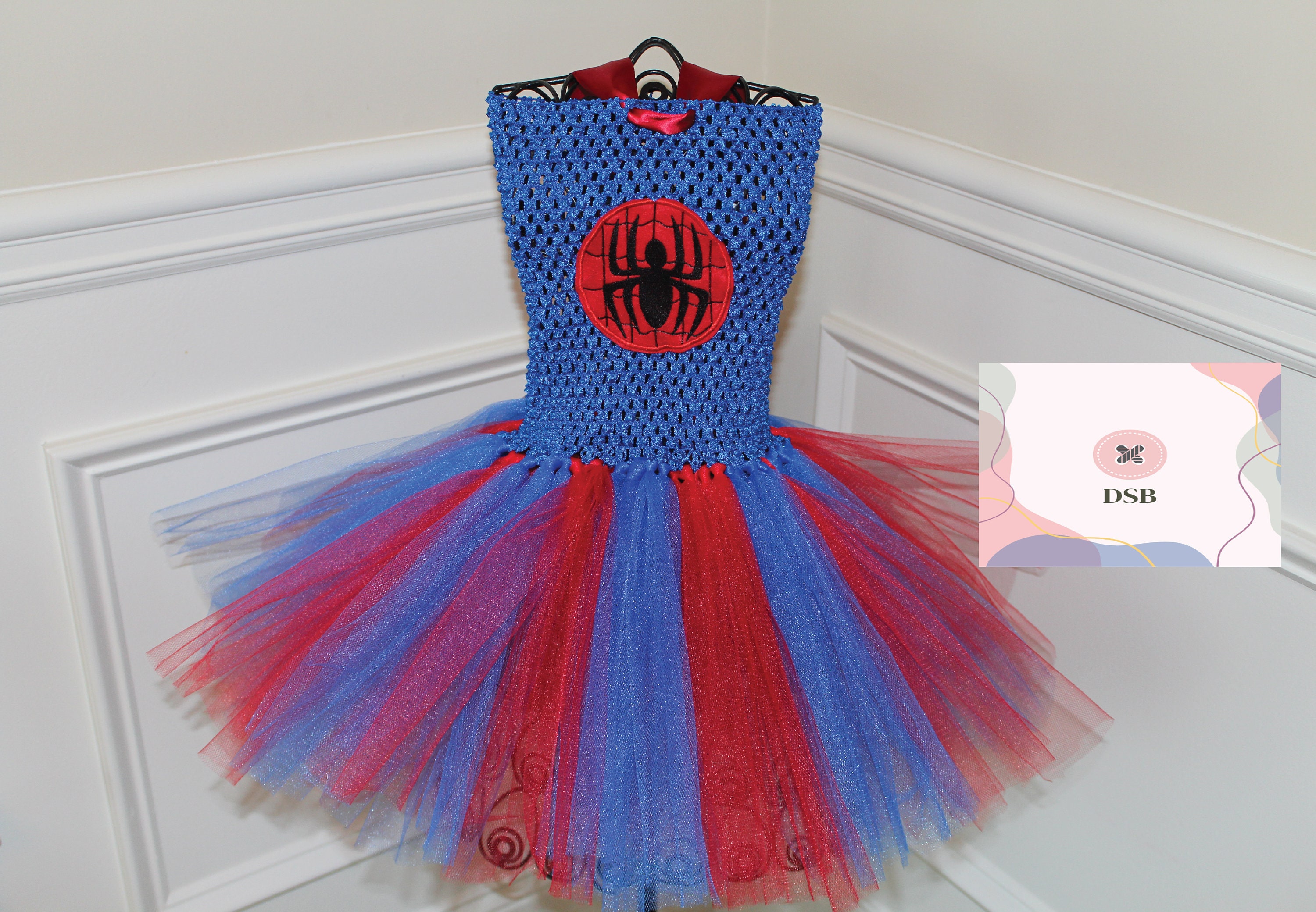 Buy Spider Girl Costume, Spider Birthday Dress, Party Gown, Mini