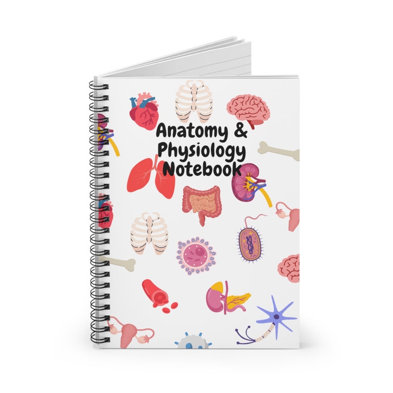 Anatomy and Physiology Notebook, Nursing Student Journal, Human Anatomy ...
