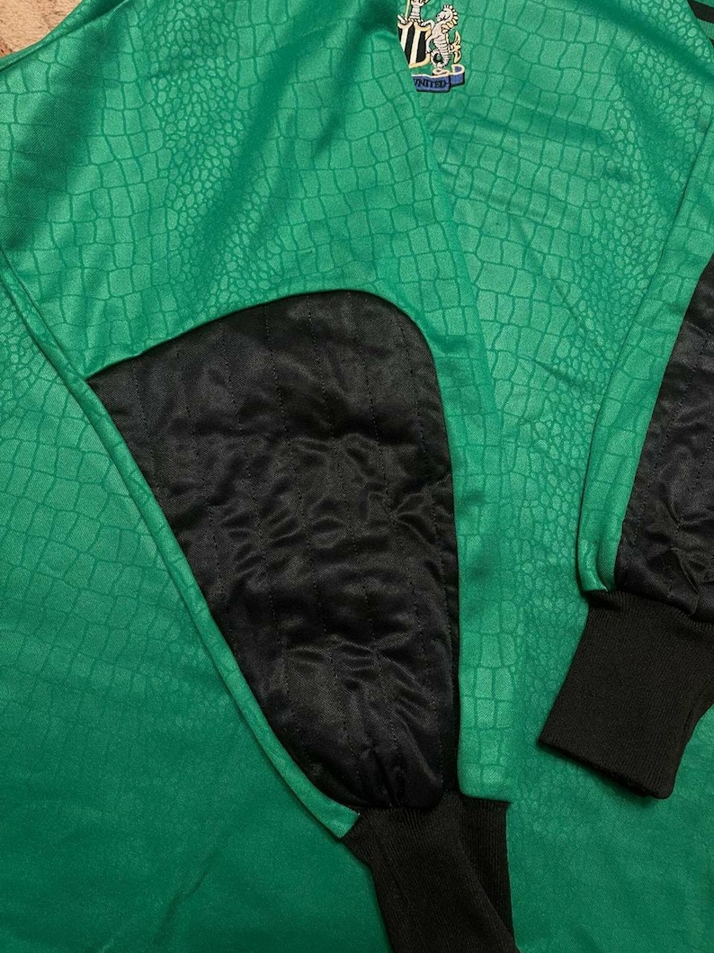 ニューカッスル・ユナイテッド 1997-1998 ゴールキーパー サッカーシャツ アディダス GK ジャージ 画像 7