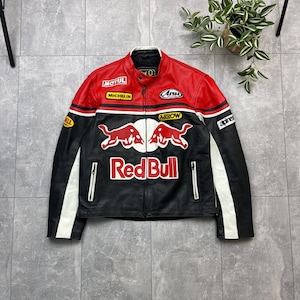 入手困難♪ レッドブル ライダース レザー レーシング ジャケット 本革