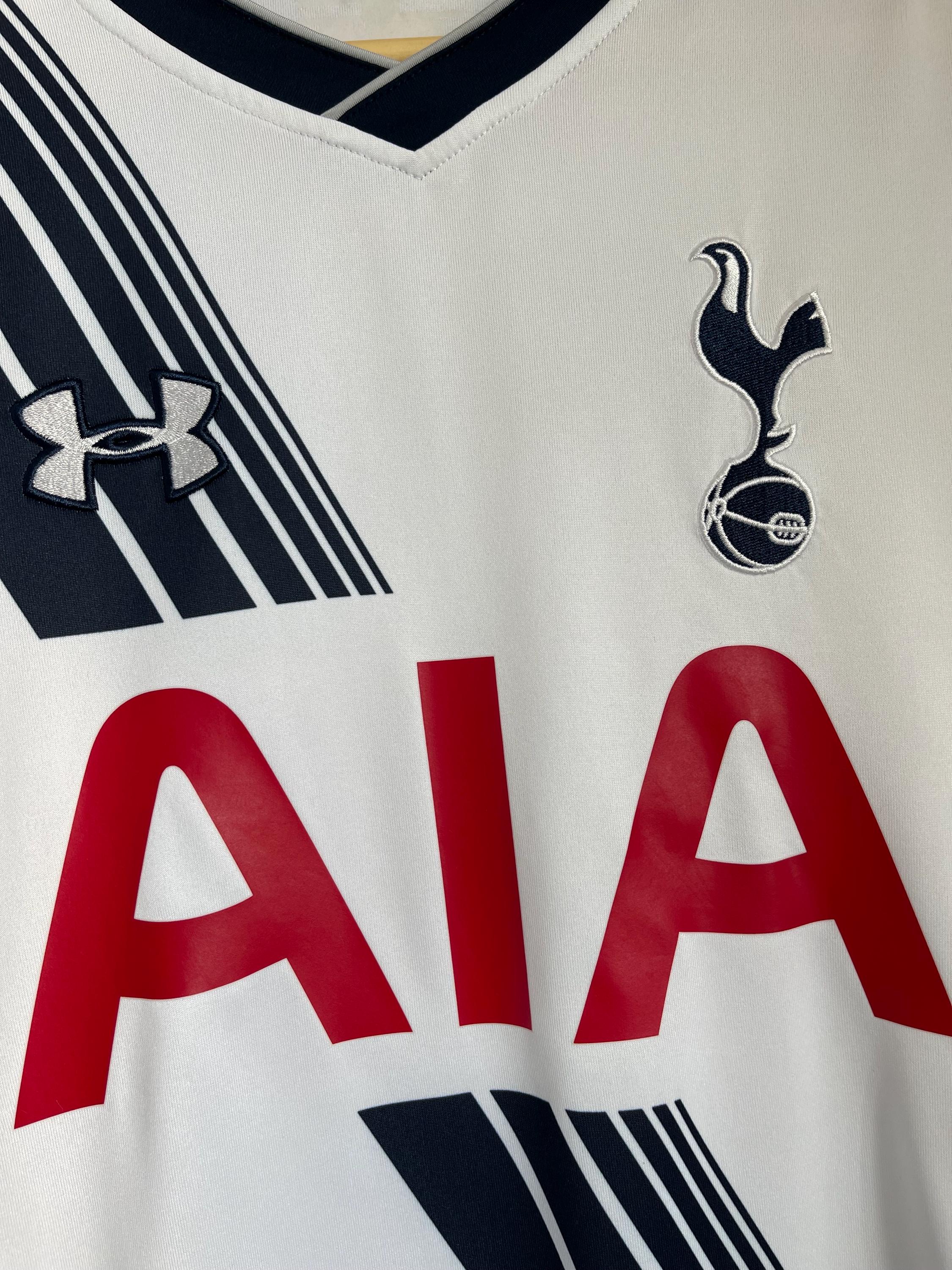 Maillot Domicile Tottenham Hotspur 2015-2016 Manches Longues Taille S Under Armour