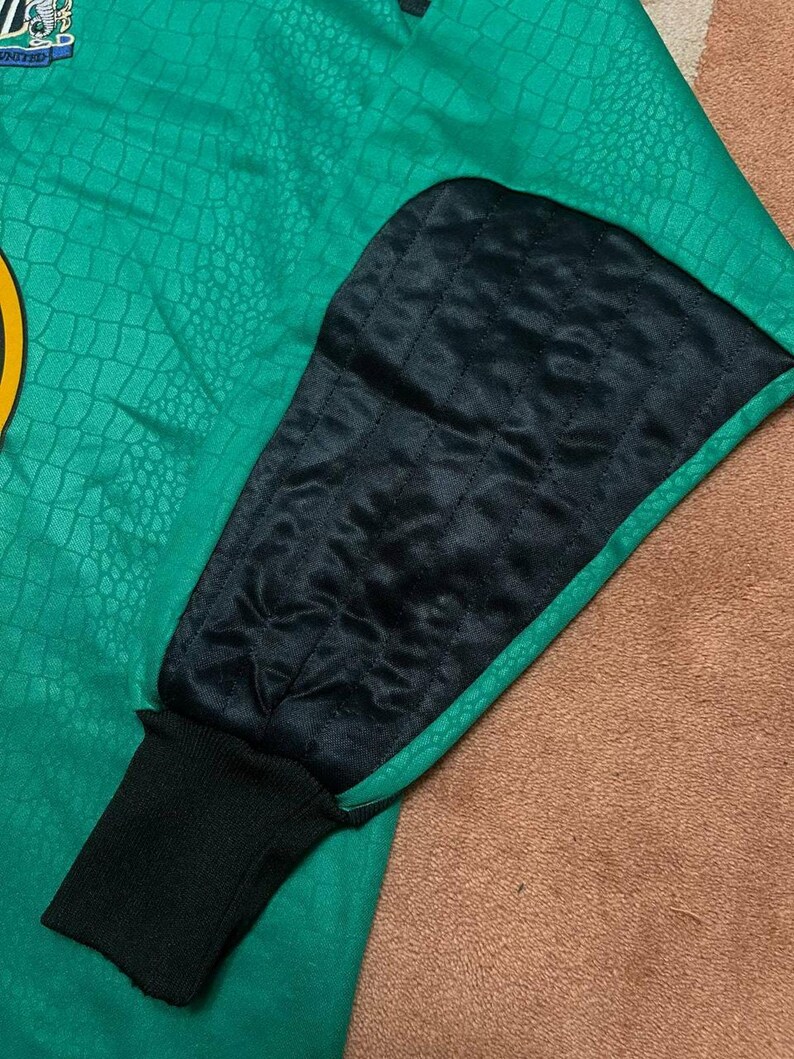 ニューカッスル・ユナイテッド 1997-1998 ゴールキーパー サッカーシャツ アディダス GK ジャージ 画像 8