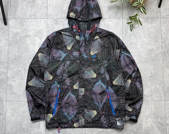 Vintage Y2K Nike TN Air Full Zip Windbreaker Men’s Over Full Print Track Jacket