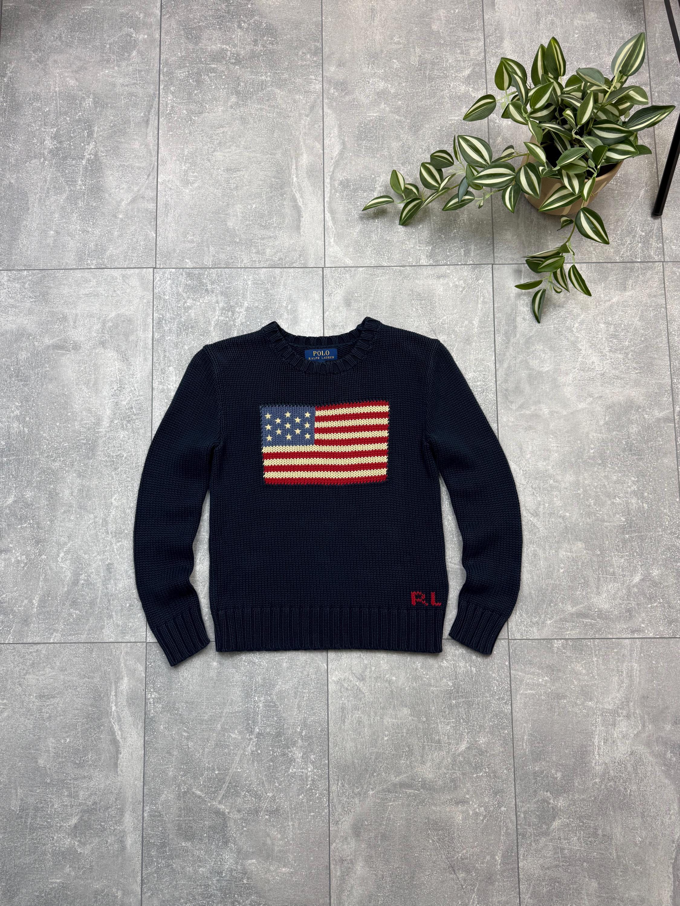 Ralph Lauren - RALPH LAUREN ☆アメリカ国旗 星条旗 スウェット Ralph 