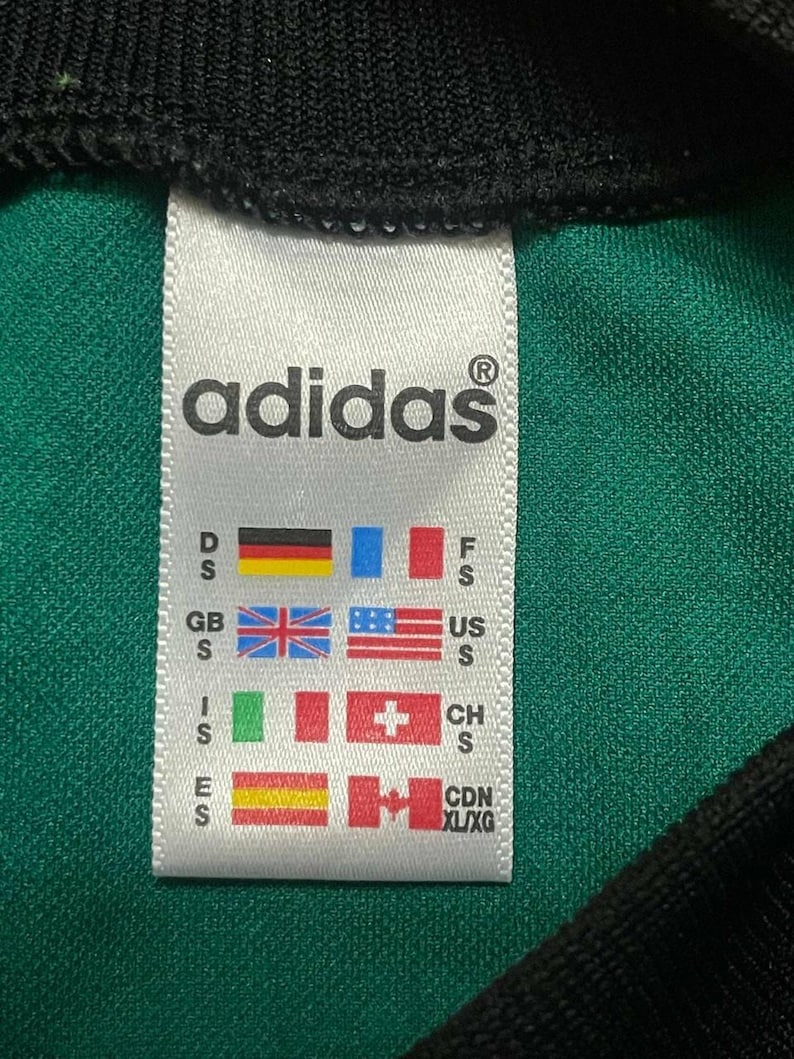 ニューカッスル・ユナイテッド 1997-1998 ゴールキーパー サッカーシャツ アディダス GK ジャージ 画像 5