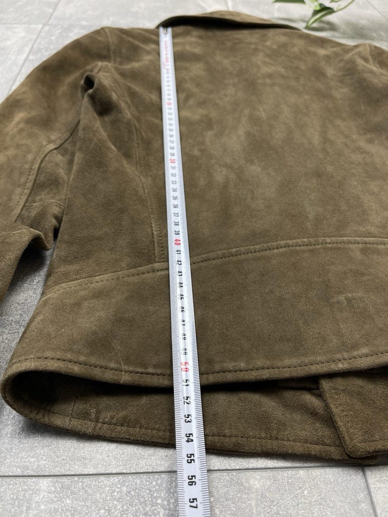 The Kooples Brown Suede Buffalo Leather Biker Jacket Women’s XXS image 15