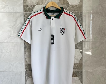 Bulgaria 1996 1998 Home Football Shirt Jersey PUMA #8 Stoitchikov
