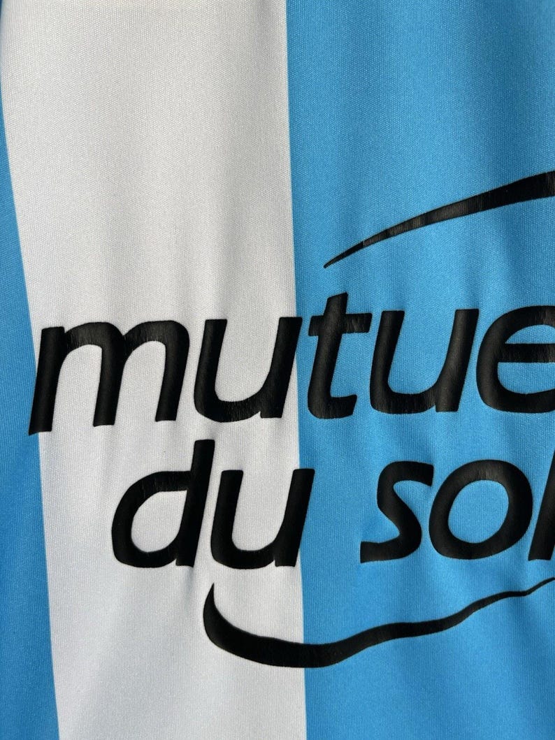 Camisa de Futebol Olympique Marseille 2016/2017 - Terceiro Uniforme - Adidas - Tamanho M imagem 9