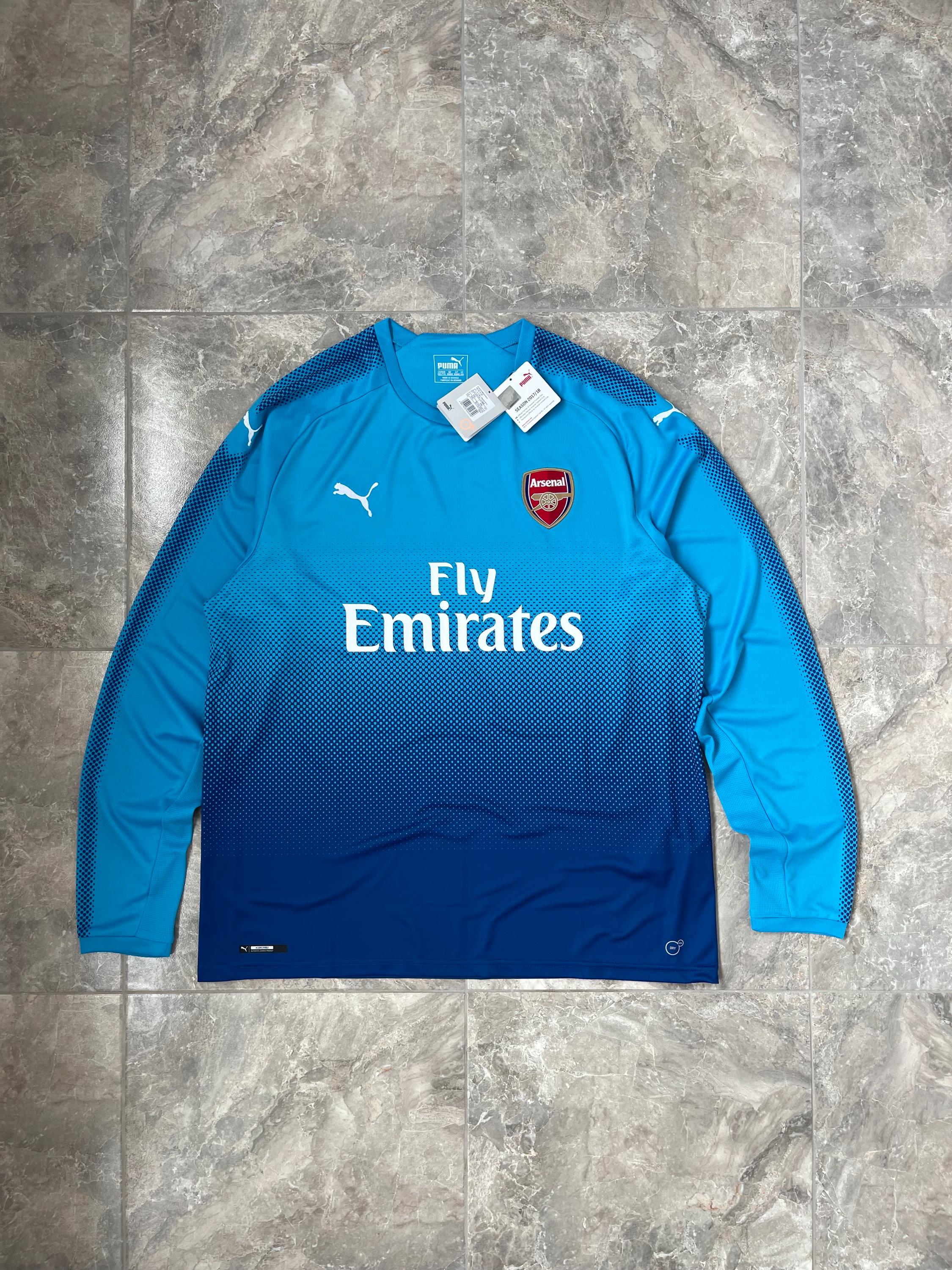 arsenal long sleeve away shirt