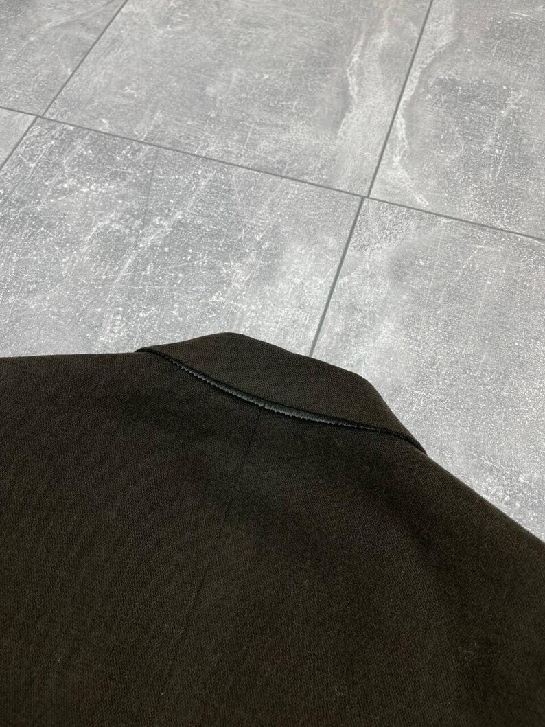 BOGGI Milano Tessuti Sondrio Blazer masculino de algodão marrom 2 botões tamanho 48 imagem 15