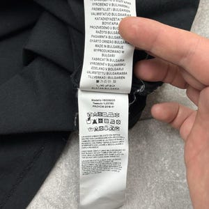 Versace Collection T-Shirt Men Black Logo Size XXXL image 7