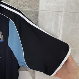 Newcastle United 2000 2001 Away Football Jersey Soccer Shirt Adidas Size L MEN image 3