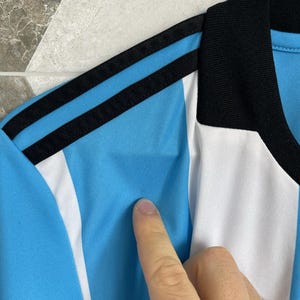 Camisa de Futebol Olympique Marseille 2016/2017 - Terceiro Uniforme - Adidas - Tamanho M imagem 11