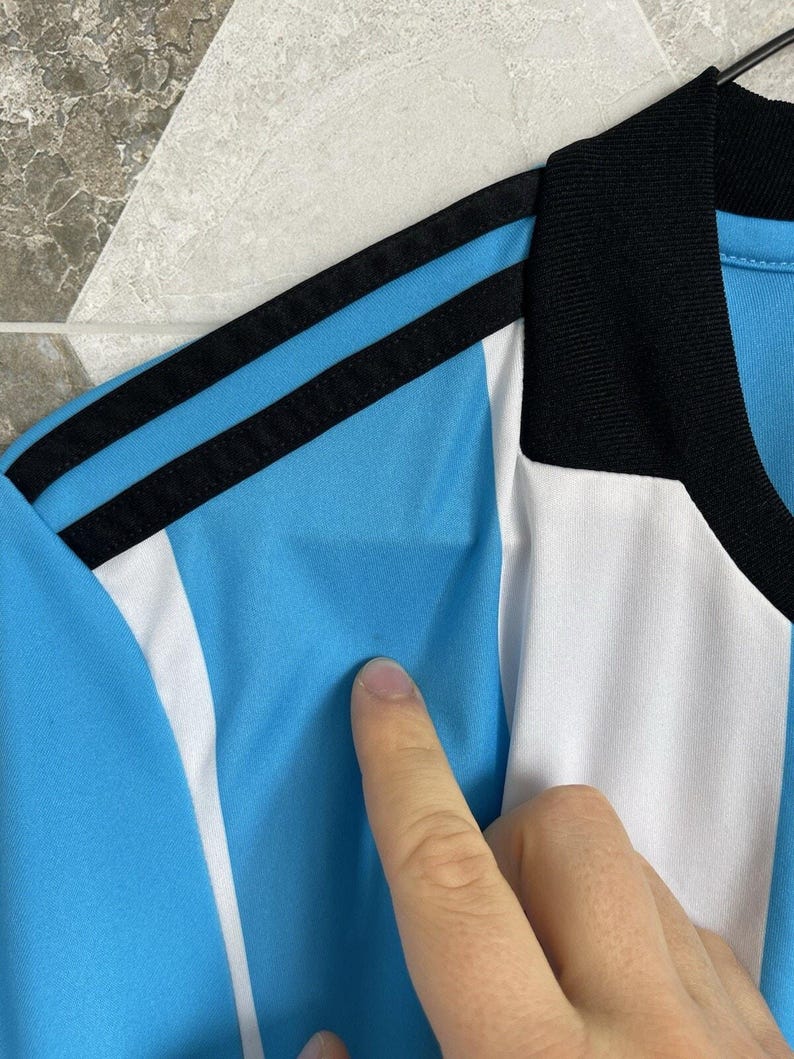 Camisa de Futebol Olympique Marseille 2016/2017 - Terceiro Uniforme - Adidas - Tamanho M imagem 11