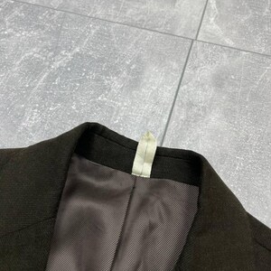 BOGGI Milano Tessuti Sondrio Blazer masculino de algodão marrom 2 botões tamanho 48 imagem 14