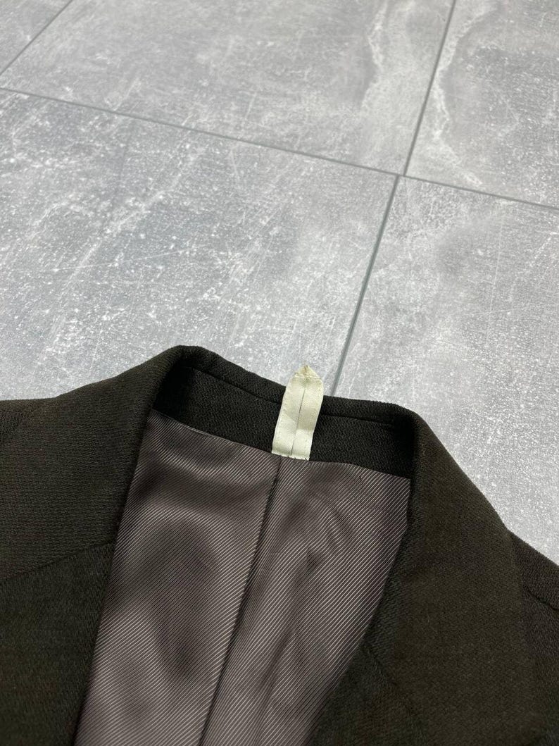 BOGGI Milano Tessuti Sondrio Blazer masculino de algodão marrom 2 botões tamanho 48 imagem 14