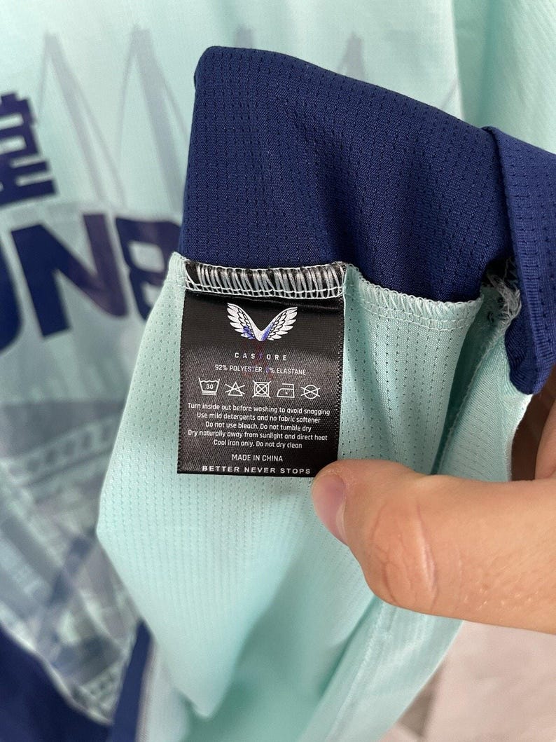 Castore Newcastle 2022 2023 Maillot d'entraînement d'avant-match 2023 Maillot de foot XXL image 8