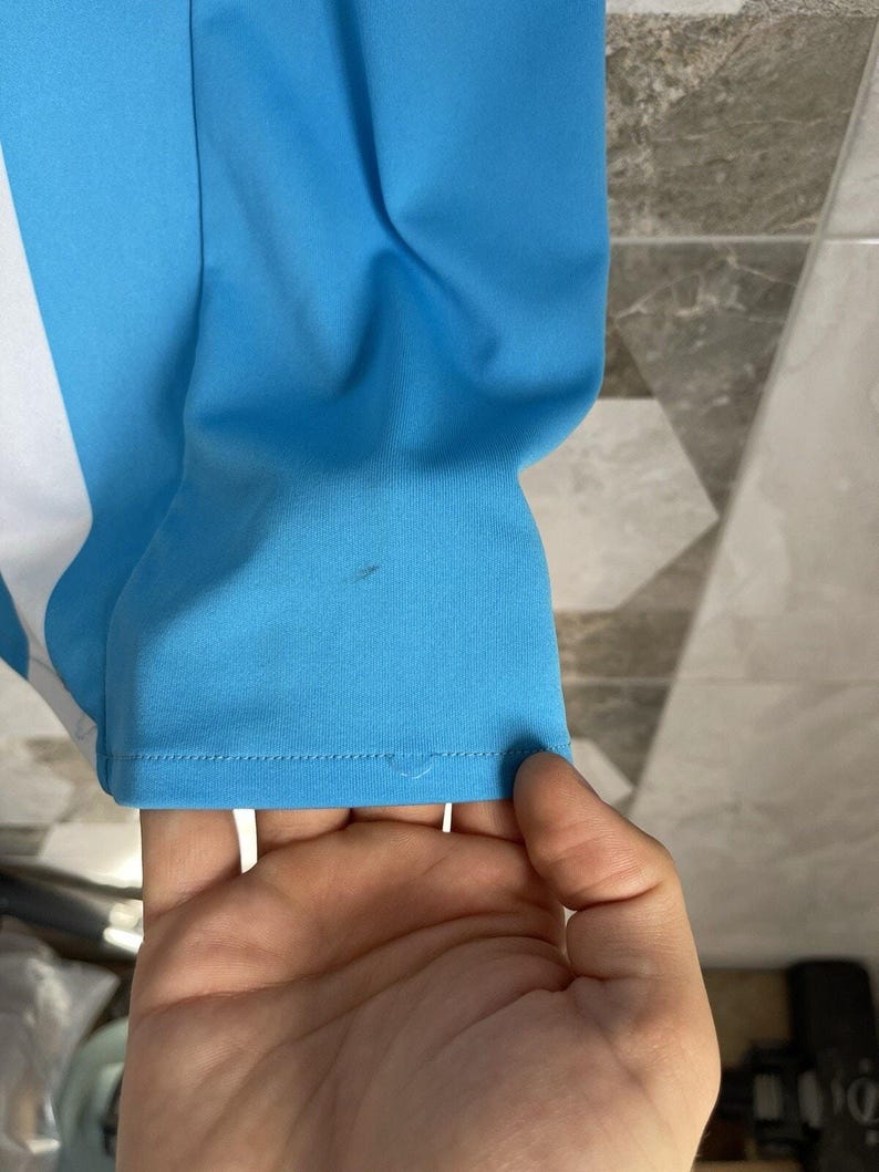 Camisa de Futebol Olympique Marseille 2016/2017 - Terceiro Uniforme - Adidas - Tamanho M imagem 12