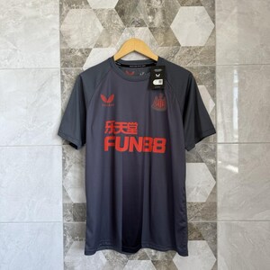 NWT Newcastle United 2021 2022 Training Football Jersey Soccer Grey Shirt M image 1