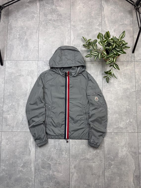 Moncler Keralle Giubbotto Men's Windbreaker Grey Jacket Size 2 - Etsy