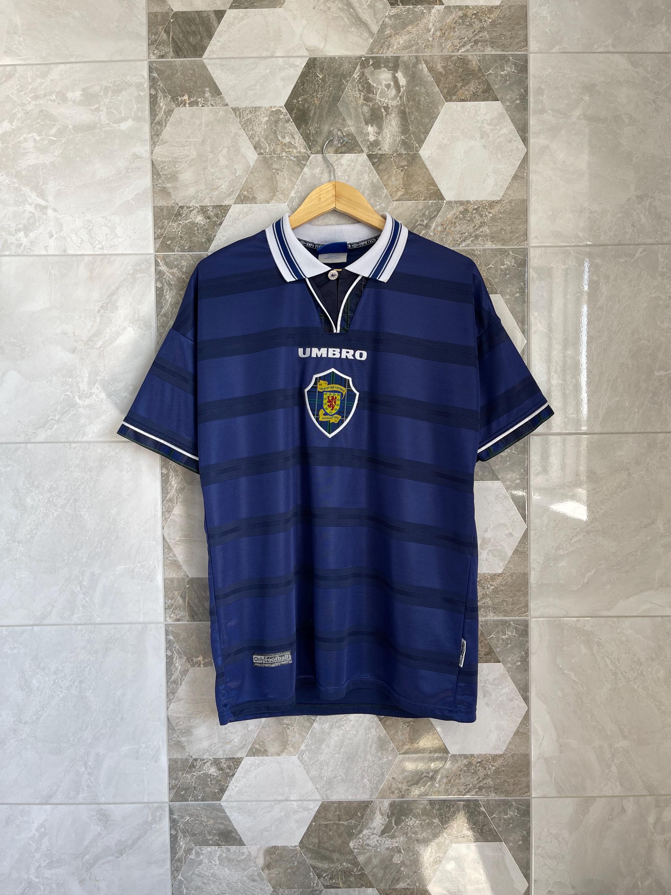 アンブロ UMBRO スコットランド代表 ユニフォーム 1998 スコットランド代表 1998-2000 ホーム サッカーシャツ ジャージ