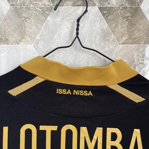 OGC NICE #23 Lotomba 2021 2022 Home Football Player Issue Shirt Macron Jersey image 10