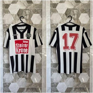 SK Sturm Graz FC 1993 1994 Local #17 Partido usado ???? Camiseta de fútbol Masita Jersey imagen 1