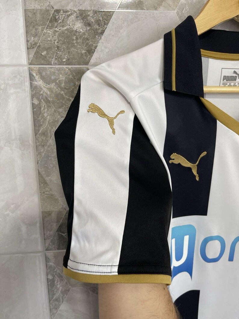Newcastle United 2016 2017 Home Football Jersey Soccer Shirt Men’s Size L PUMA image 4