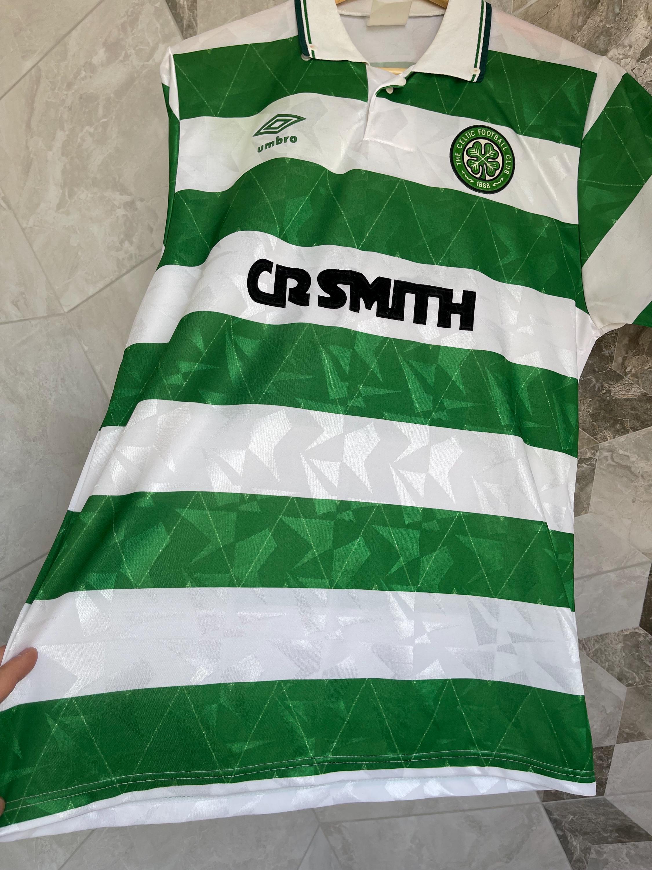 Celtic 1989 1991 Home Football Shirt Soccer Jersey Umbro - Etsy