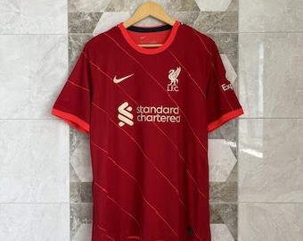 Maillot de football Liverpool 2021 2022 domicile Football Nike Taille L Homme