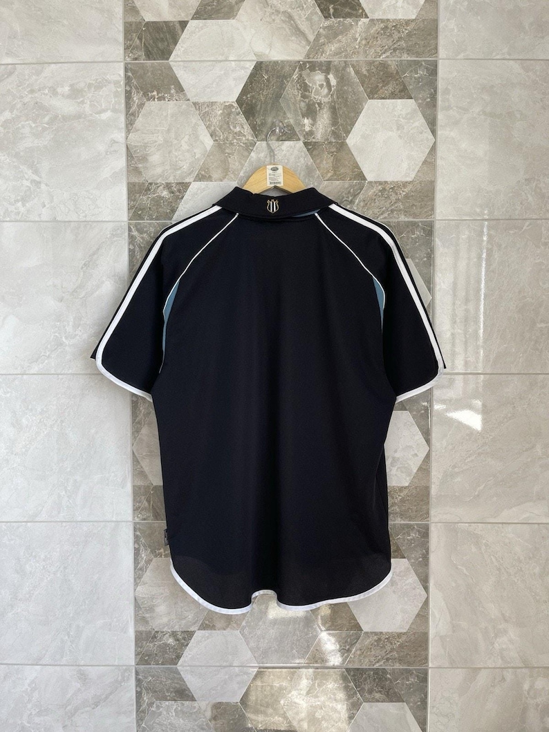 Newcastle United 2000 2001 Away Football Jersey Soccer Shirt Adidas Size L MEN image 17