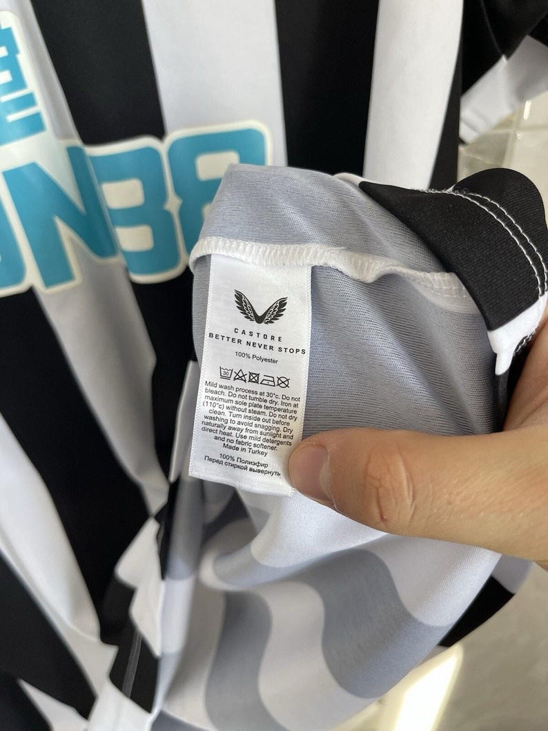 Castore Newcastle United 2022 2023 Home Soccer Football Jersey Shirt Size XXL image 9