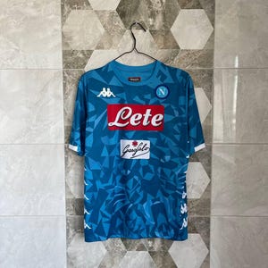 Napoli Kappa 2017 2018 Away Football Shirt Jersey Size XXL Etsy