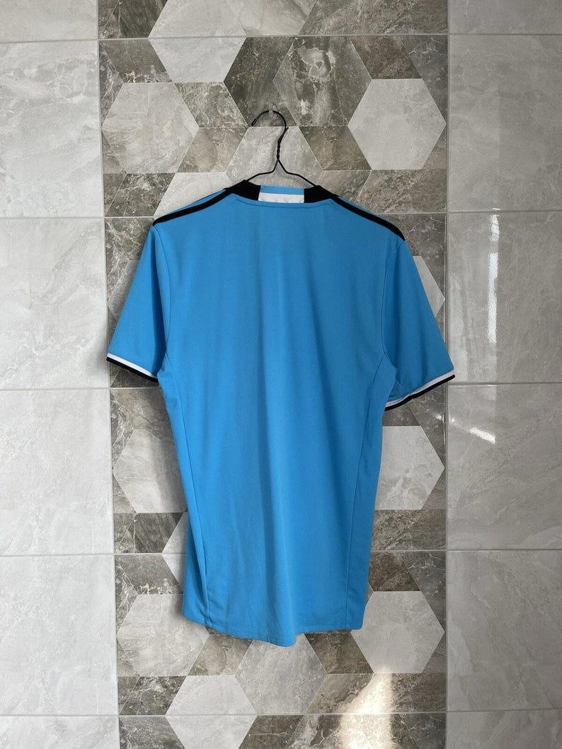 Camisa de Futebol Olympique Marseille 2016/2017 - Terceiro Uniforme - Adidas - Tamanho M imagem 16