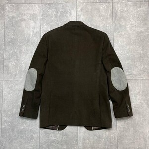 BOGGI Milano Tessuti Sondrio Blazer masculino de algodão marrom 2 botões tamanho 48 imagem 11