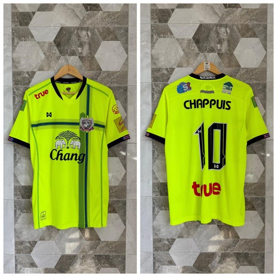 Suphanburi Thai #10 Chappuis 2015 Third Football Jersey Soccer Shirt Warrix