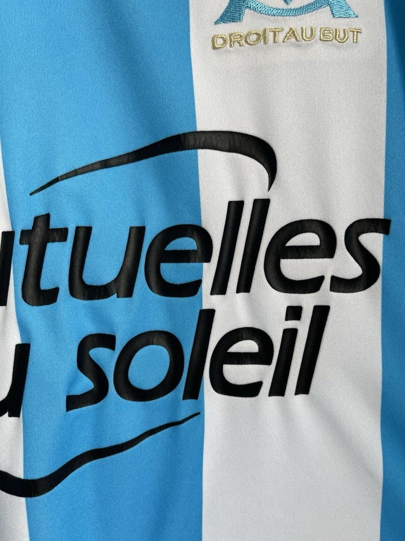 Camisa de Futebol Olympique Marseille 2016/2017 - Terceiro Uniforme - Adidas - Tamanho M imagem 10