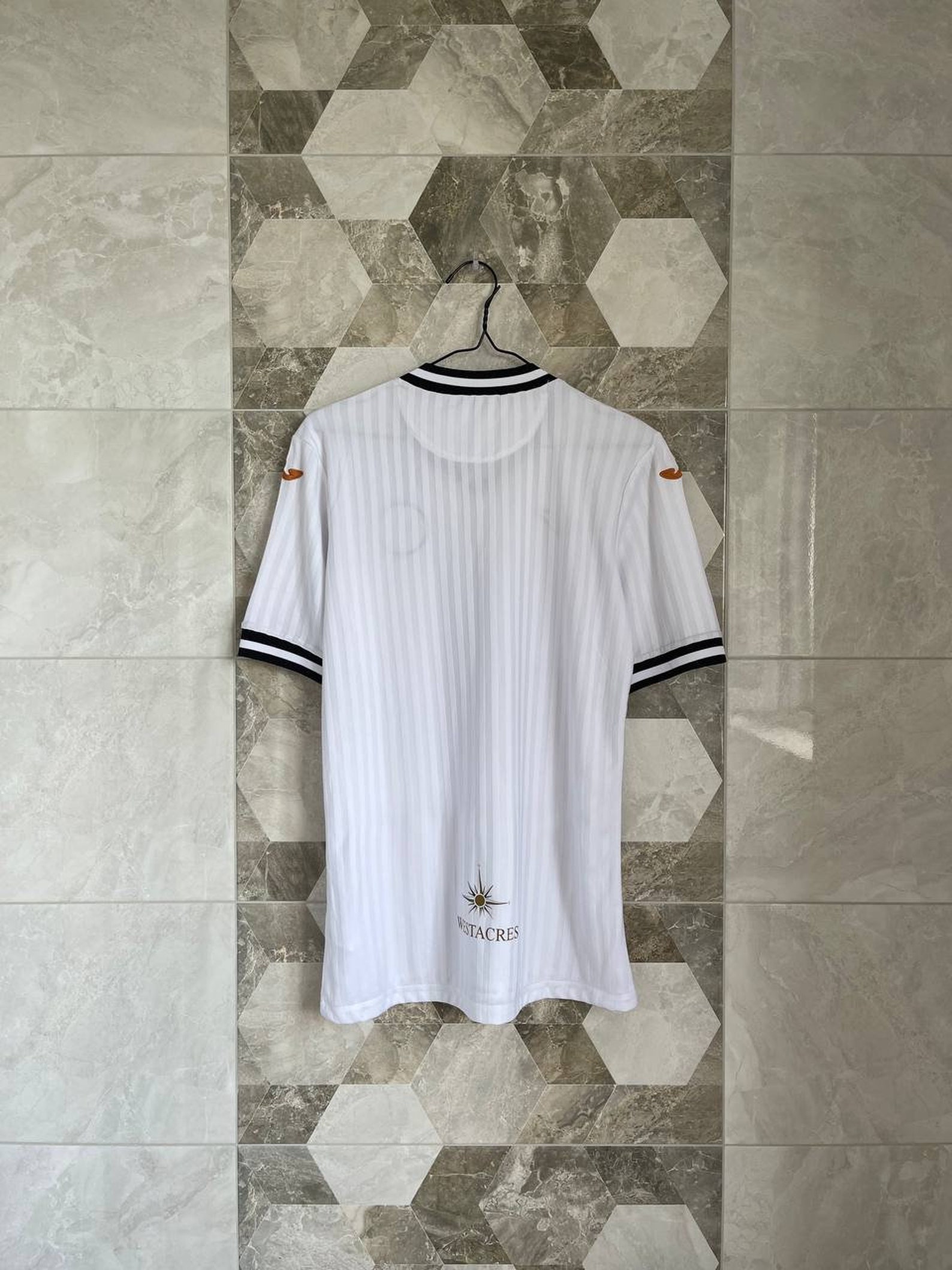 Swansea City 2021/2022 Match Worn Away Shirt - Smith 7